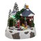 Northlight 10" Lighted and Animated Christmas Scene with Santa Claus